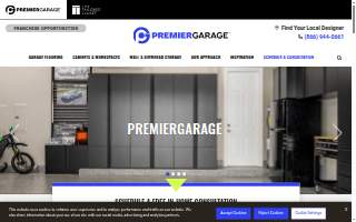 Garage Flooring Experts website