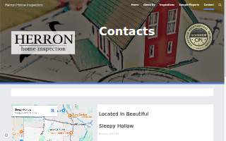 Herron Home Inspection website