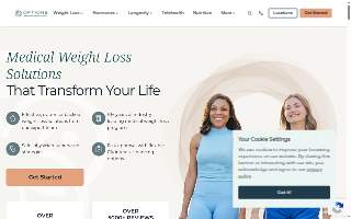Options Medical Weight Loss Clinic of Orland Park website