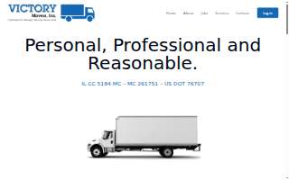 Victory Movers, Inc. of West Dundee website