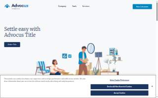 Advocus National Title Insurance Company of Westchester website