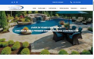 AG Pool Masters LLC of Westchester website