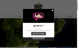 Hop District Community Brewing Co. website