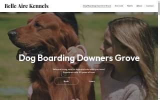 Belle Aire Kennels website