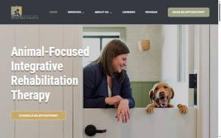 Companion Animal Rehab and Athletics website