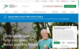 IBJI Physical Therapy - Westmont website