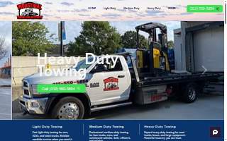 Industrial Towing and Recovery of Westmont website