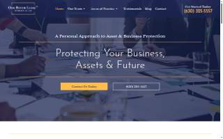 Oak Brook Legal, P.C. website
