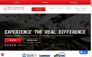Real Autohaus Automotive St. Charles website