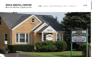 Smile Dental Center website