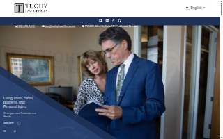 Tuohy Law Offices of Westmont website