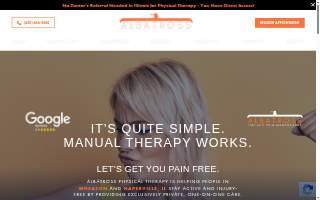 Albatross Physical Therapy and Wellness - Wheaton website