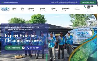 Orion ProWash of Wheaton website