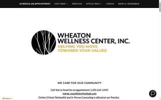 Wheaton Wellness Center, Inc. website