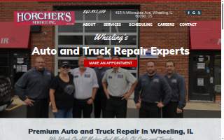 Horcher's Service website