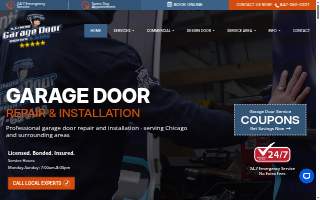 Illinois Garage Door Repair of Round Lake Beach website