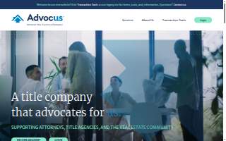 Advocus National Title Insurance Company website