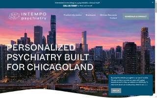 Intempo Psychiatry of Wilmette website