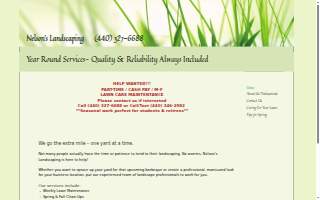 NL Landscaping & Hardscaping website