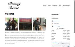 Beauty In the Beast website