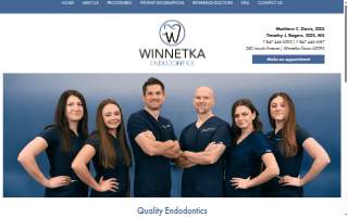 Winnetka Endodontics website