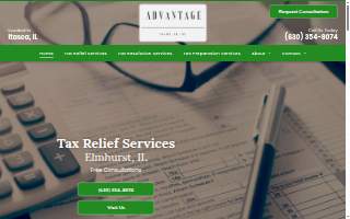 Advantage Tax Relief Inc website