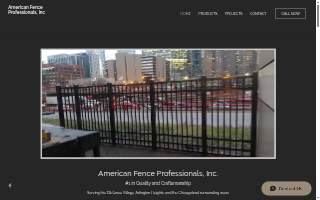 American Fence Professionals Inc. of Wood Dale website