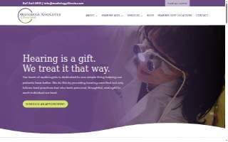 Audiology Associates of Deerfield website
