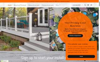 Fencing and Deck Pros Inc. website