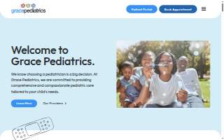 Grace Pediatrics website