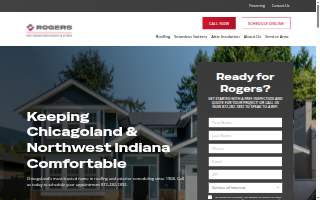 Rogers Roofing of Wood Dale website
