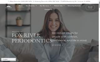 Fox River Periodontics website