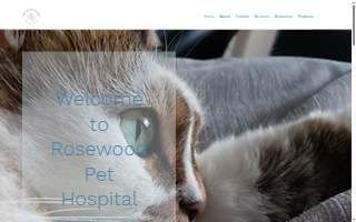 Rosewood Pet Hospital of Wood River website