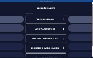 24/7 Crossdock website