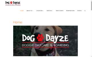Dog Dayze- Doggie Daycare & Boarding website