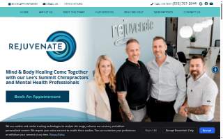 Rejuvenate Med Spa website