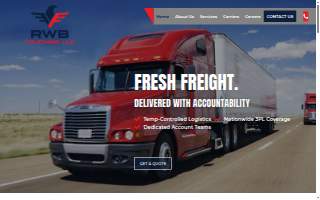 RWB Trucking LLC website