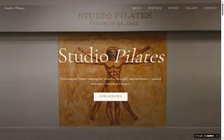 Studio Pilates website