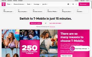 T-Mobile of Woodstock website
