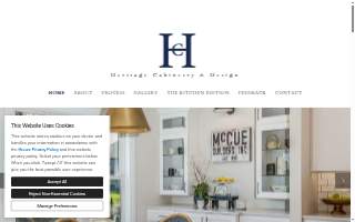 Heritage Cabinetry & Design website