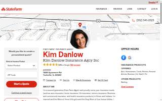 Kim Danlow - State Farm Insurance Agent website