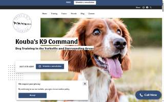 Koubas K9 Command website