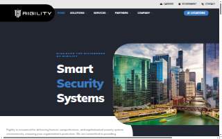Rigility Surveillance Solutions website