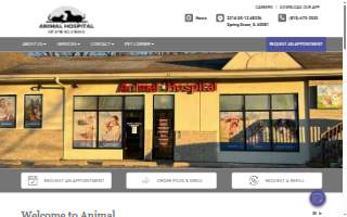 Animal Hospital of Spring Grove website
