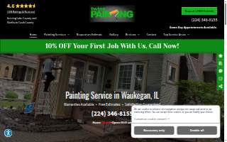 Twins Painting of Zion website