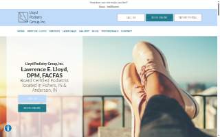 Lloyd Podiatry Group, Inc.: Lawrence Lloyd, DPM, FACFAS website