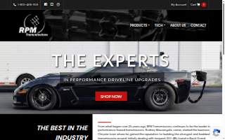 RPM Transmissions website