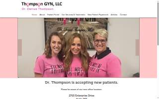 Thompson GYN LLC website
