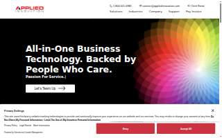 Applied Innovation website