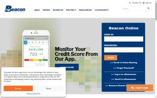 Beacon Credit Union of Auburn website